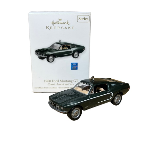 Hallmark Other - Hallmark 2011 Keepsake Ornament 1968 Ford Mustang GT